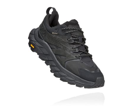 Hoka One One Anacapa Low Gore-tex Moški Čevlji Črna / Črna SI-421730H